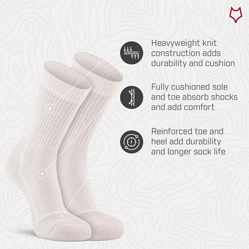 Fox River Wick Dry Athletic Crew Socks Heavyweight Sports Socks for Men and Women with Comfort Cushioning (2 Pack)3