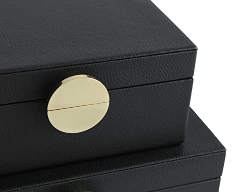 Hofferruffer DECORATIVE JEWELRY BOX Faux Leather Jewelry Boxes thumb #5