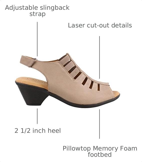 Image of Comfortiva womens Faye ShoesHeeled Sandal
