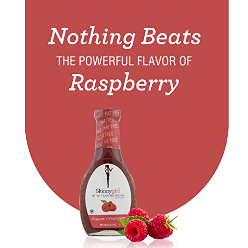 Image of Skinnygirl Sugar Free Gluten Free Salad Dressing, Raspberry Vinaigrette, 8 Ounce (Pack of 12)