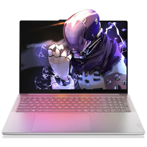 Image of Lenovo Yoga Pro 9i Aura Edition Creator AI Laptop 16 inch 3200x2000 OLED 120Hz Touch (1600nits Peak) Intel 16-core Ultra 9 285H 32GB RAM 1TB SSD GeForce RTX 5060 572 AI Tops Backlit Win11Pro ICP Hub