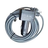 Für Mini-Autos, 12 V-24 V Gleichstromkabel mit Digitalanzeige, USB-C-PD-Adapter für Wohnmobil, Boot, LKW, 18 AWG abgeschirmtes Verlängerungskabel, tragbar (3 m)