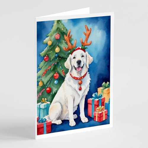 Caroline's Treasures Kuvasz Dogs Blank 5x7 Note Cards Set of 8