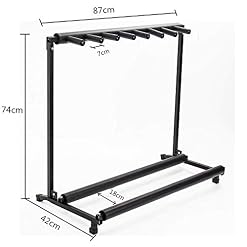 Display4top portant pour 7 Guitares par – Support pour guitare portable noir. Rembourrage pour guitare classique… - Les Beatles, Paul McCartney, John Lennon, RIngo Starr, George Harrison Display4top portant pour 7 Guitares par - Support pour guitare portable noir. Rembourrage pour guitare classique… – Image 2