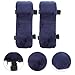 Holibanna Chairs Armrest Pads 2 Pieces Memory Foam Hand Pillow for Office Home Seating