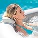 Intex 28449EP PureSpa Plus Greystone Inflatable Square Hot Tub, 83 x 28 & 29001E PureSpa Type S1 Easy Set Spa Filter Replacement Cartridges (6 Pack)