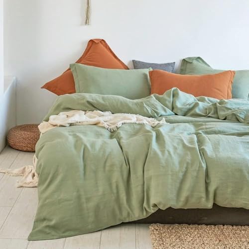 Housse de couette 100 % lin lavé de qualité supérieure Simple&Opulence - 4
