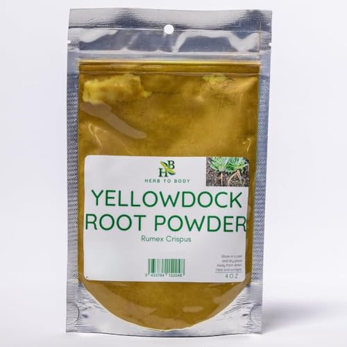 Herb To Body Yellowdock Root Powder - Rumex Crispus, Finely
