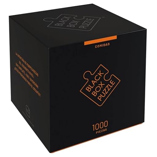 Misu Black Box Puzzle 1000 Piezas - Rompecabezas Adultos, Puzzles para Adultos, Desafío de Entretenimiento para la Mente - Comidas - Edición 2021 | Ya disponible en tu tienda friki favorita! En mundofriki.es!