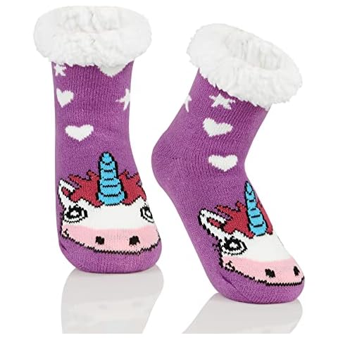 Chaussettes thermiques Zando Licorne Cover