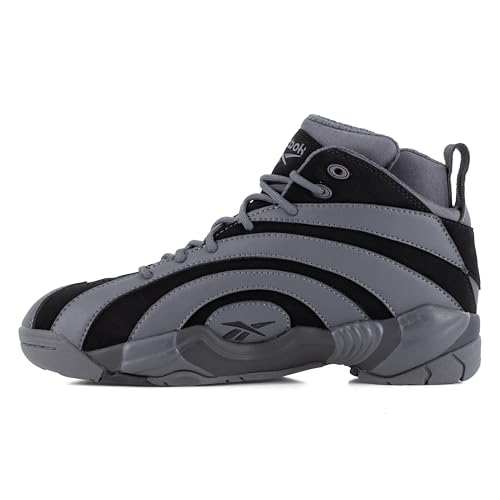 Reebok Work Men's Shaqnosis Work Black and Gray Composite Toe Boots