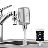 ✅ Sicher: Frei von Bakterien und Mikrokeimen. Filtern Sie Ihr Leitungswasser direkt am Wasserhahn. Spurenelemente und Mineralien bleiben im Wasser enthalten.