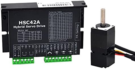 8 20mm 2 phase Miniature small closed loop stepper motor drive kit 24VDC 1000 line for CNC machine - (Shaft Diameter: Length 28mm 1.4N.cm)