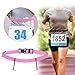 Yiju Triathlon Race Number Belt Running Belts, Adjustable, Lightweight, Accessories, Easy to Install, Triathlon Running Belt, Pink