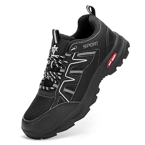 Wanderschuhe Herren Atmungsaktiv Trekkingschuhe Leicht & rutschfeste Trailrunning-Schuhe Outdoor Sportschuhe