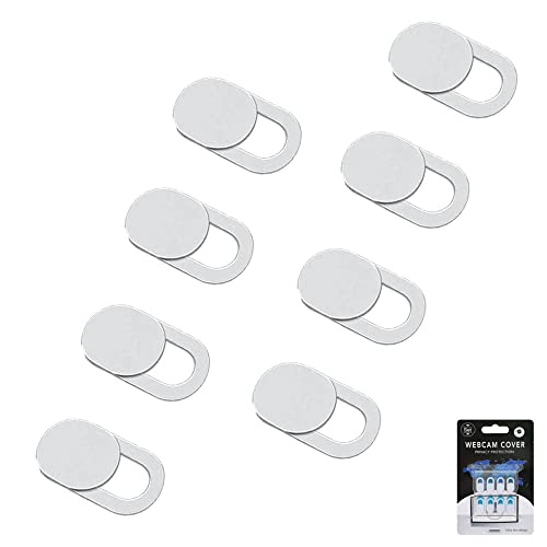 8 Piece Webcam Cover Set Thin Webcam Cover Camera Cover Accessories Sliding Camera Cover Camera Cover Slim for Laptop PC