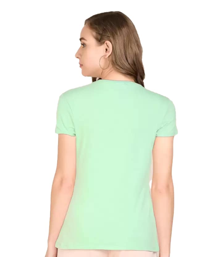 Image of Lyra Women's Cotton Regular Fit T-Shirt
