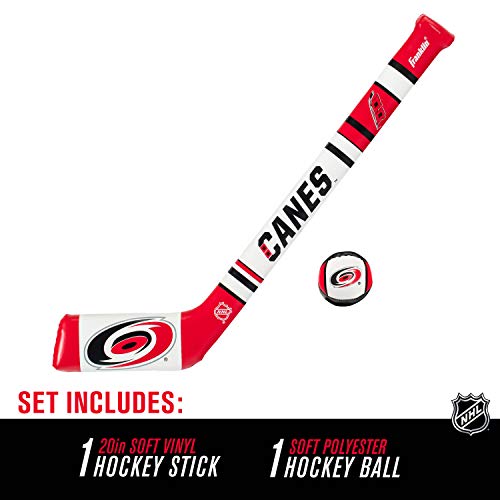 Image of Franklin Sports NHL Team Mini Soft Hockey Stick Set - NHL Team Soft Foam Mini Hockey Stick and Ball - Great Toy for Kids