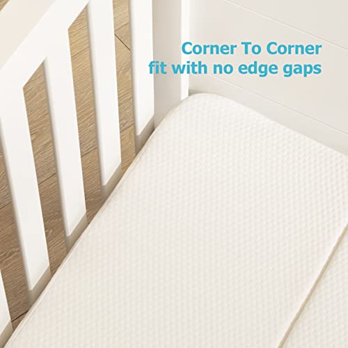 Ubbcare Pack And Play Mattress, Portable Memory Foam Play Yard Mattress, 38 X 26 X 3 Inches Travel Mattress For Baby, Washable Cover & Storage Bag #TOP4