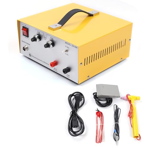 Tagtuell Poste à souder pour bijoux, Machine à souder électrique, Soudeuse à impulsions pour bijouterie, Outil de soudure pour bijoux, Soudeuse à impulsions pulsée 390 W
