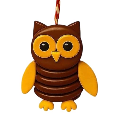 Decoración navideña: divertidos botones de Navidad para manualidades, fabricación en forma de vaca de las tierras altas, decoraciones festivas para el hogar, oficina, dormitorio, tienda |