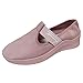 Produktbild Naturläufer Schuhe Damen Damenmode einfarbig Mund Hohle Mesh-Plattform lässige Turnschuhe Schnürschuh Damen Sneaker (Pink, 40)