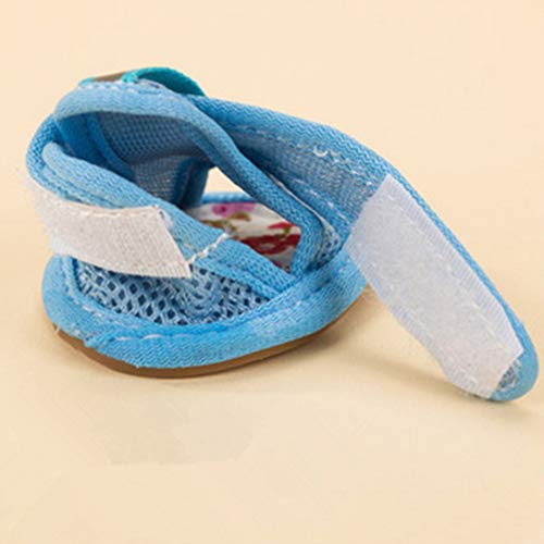 Ipetboom 4pcs Summer Shoes Pet Supplies Dog Boots Easy to Clean Shoes Blue Shoes Pink Rain Boots Puppy Sandals Shoes for Dogs for Hot Weather Universal Pet Shoes Medium Dog Breathable Boots Ipetboom 4pcs Summer Shoes Pet Supplies Dog Boots Easy to Clean Shoes Blue Shoes Pink Rain Boots Puppy Sandals Shoes for Dogs for Hot Weather Universal Pet Shoes Medium Dog Breathable Boots
