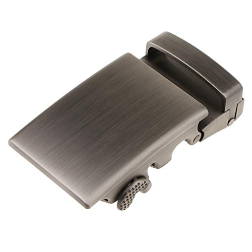 Esquirla 3 Fivelas de Cinto Retângulo com Catraca Deslizantes Automáticas para Alça de Cinto 34-36mm