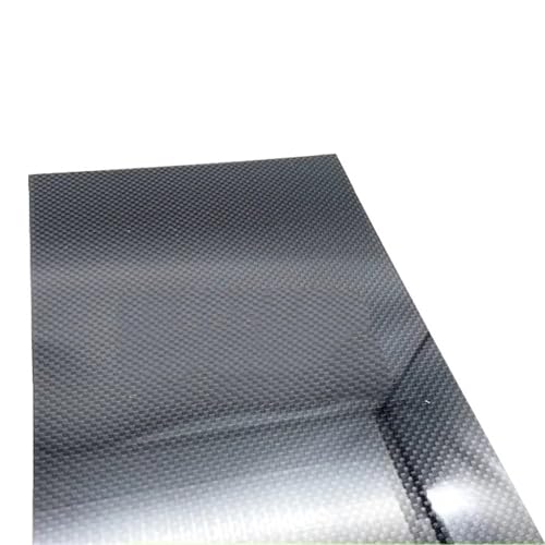380X245mm Carbon Fiber Plate Panel Sheets for RC Airplane Parts Glossy Plain Weave Thickness 1.0mm CNC Machining 3k Carbon Fiber