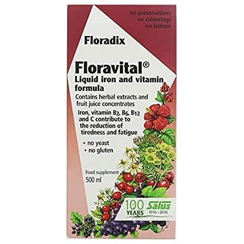 FLORADIX Floravital Iron and Herbs Liquid Cover