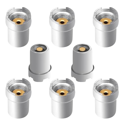 Image of 8Pcs 510 Stainless Steel Thread Screw Converter, Thread Adapter, Iron Soldering Adapter Connector Accessories for Electronic Equipment Circuit Board Repair