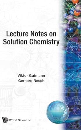 Lecture Notes on Solution Chemistry book cover