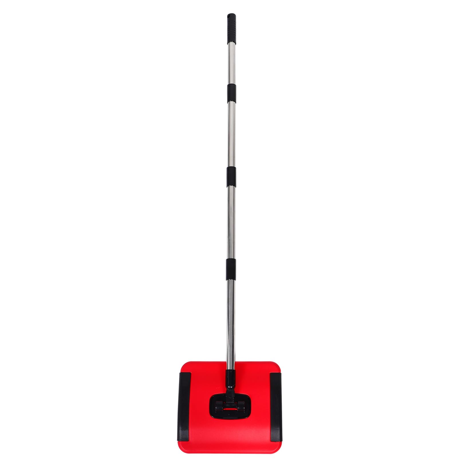 Balayeuse de Sol Manuelle 1 Set, Brosse Rotative, Réglable | Tapis et Sols à Maison, Pp et Acier Inoxydable, Nettoyage, Format Portable