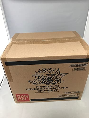 Data Carddass Aikatsu Stars! Official Binder Sexy & Pop, 1 Carton