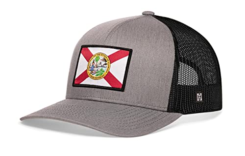 Image of HAKA State Flag Series Trucker Hat for Men & Women, Adjustable Baseball Hat, Golf Hat Snapback
