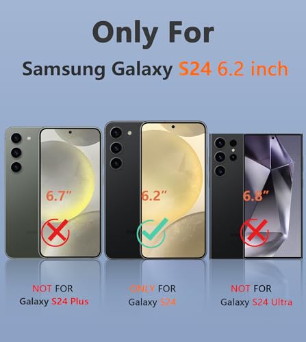 Fntcase QH2H1-SS24-01 For Samsung Galaxy S24 Case:Dual Layer Rugged Protective Phone Cover thumb #1