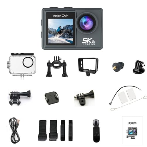 Yunseity M40TRW Cámara Acción 5K WiFi Dual 170° miniatura 7