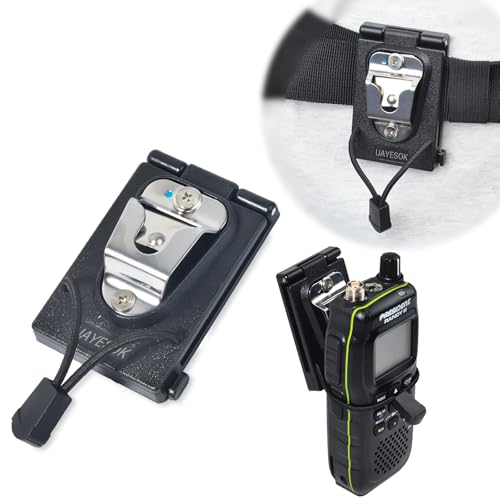 Vestibilità aderente: il design regolabile con fibbia e bastone si adatta alla maggior parte delle dimensioni di cinture e cinghie, cinture di servizio/cinture quotidiane/gilet tattici MOLLE/spallacci larghi meno di 5 cm, la larghezza regolabile del design della cintura offre una vestibilità perfetta e garantisce stabilità senza oscillazioni, consentendo di muoversi liberamente.