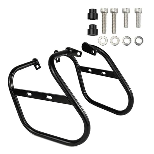 Support de sacoches pour KLX230 évitant le contact roue