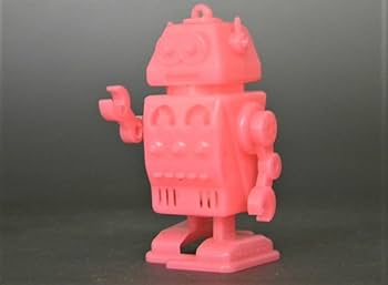 Amazon.co.jp: 当時物 SPACE ROBOT ゼンマイ二足歩行 2p ミニ