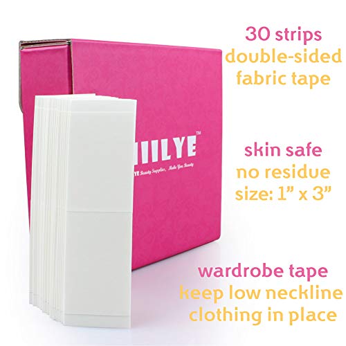 Reusable Silicone Nipple Covers for Women + Disposable Fabric Breast Petal Pasties, MIILYE Prevent Wardrobe Malfunctions Solution, Confident to Go Braless (Style 1) - Thumbnail 7