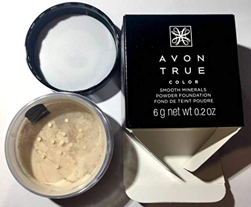 Avon True Color Smooth Minerals Soft Ivory Foundation Powder