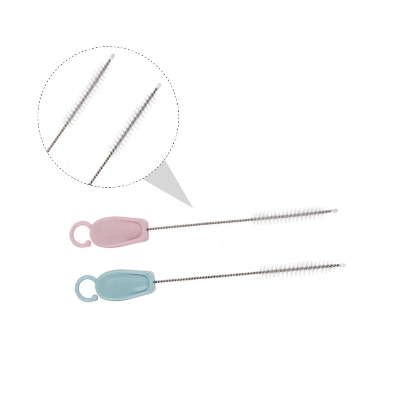 9sets Spazzole Per Pulizia Di Inossidabile Kit Da Design Ergonomico e Resistente Alla Corrosione Per Bottiglie e Riutilizzabili Misti