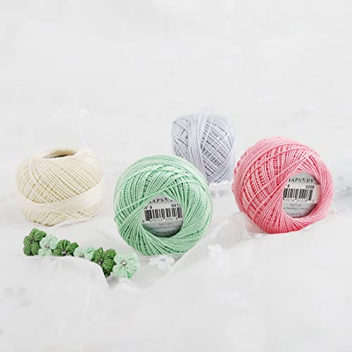 Hilo de algodón para bordar Rhapsody Pearl Cotton tamaño 8 12 bolas miniatura 7