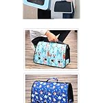 M Grey Cat Travel Cat Carrier Bag Up to 10 Lbs Breathable Mesh Collapsible Pet Carriers for Small, Medium Cats, Small Dogs, Puppies, Portable Kennel with Soft Washable Waterproof Pad Gray - Image 2