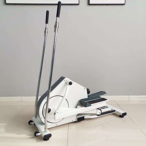 Image of Magnetic Control Wooden Elliptical Machine Installation-Free Mini Stepper Small Ultra-Quiet Space Walker Home