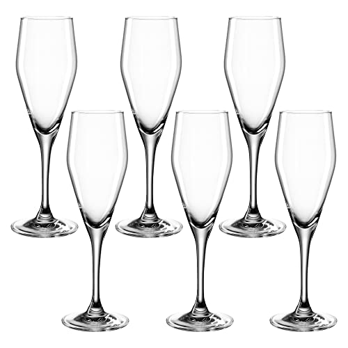 Flute à Champagne Design, Lot de 6