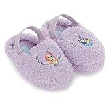 Bluey & Bingo Plush Kids Slippers - Cozy Slip-On Aline Slippers for Boys & Girls Featuring, Bandit, Chilli & Bingo (Blue, 7/8)