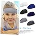 HAKIDZEL 6Pcs Sports Headbands Stretchy Breathable Sweat Absorbent Bands for Soccer and Fitness Activities Comfortable Fit for All Ages