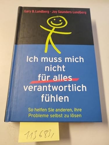 Ich muß mich nicht für alles verantwortlich fühlen [German] 3828919847 Book Cover